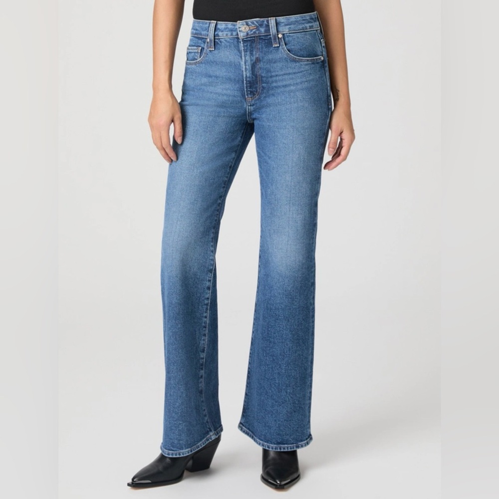 NWT! PAIGE Women's Sofia Petite Flare Jeans - Size 24P
